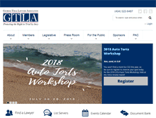 Tablet Screenshot of gtla.org